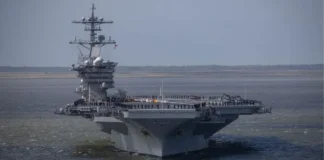 EL PORTAAVIONES USS WASHINGTON LLEGARÁ AL PAÍS ESTE LUNES CON 5.400 MARINOS ESTADOUNIDENSES