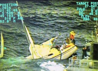 VIDEO – RESCATE EN EL LAGO MICHIGAN DE EEUU