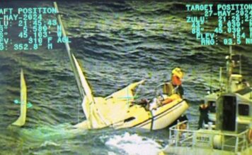 VIDEO – RESCATE EN EL LAGO MICHIGAN DE EEUU