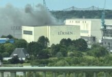 UN INCENDIO PROVOCÓ DAÑOS EN UN BARCO EN CONSTRUCCIÓN EN EL ASTILLERO LURSSEN DE ALEMANIA