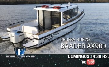 TV – HOY EN ESLORAS PRESENTAMOS EL FLAMANTE BAADER AX900