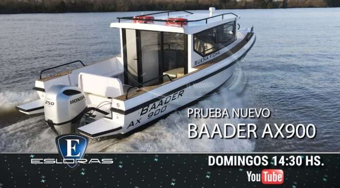 TV – HOY EN ESLORAS PRESENTAMOS EL FLAMANTE BAADER AX900
