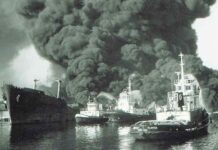 PASARON 40 AÑOS DE LA EXPLOSIÓN DEL PETROLERO “PERITO MORENO” EN DOCK SUD