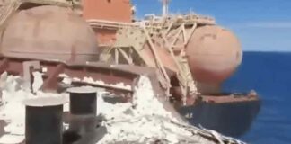 VIDEO – DRAMÁTICA COLISIÓN ENTRE GRANELEROS FRENTE A LA COSTA DE QUEENSLAND