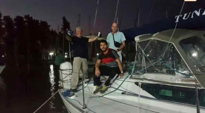 A 10 AÑOS DEL NAUFRAGIO DEL VELERO TUNANTE II: LOS ÚLTIMOS CONTACTOS CON SUS FAMILIARES EN MEDIO DE LA TORMENTA