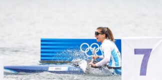 AGUSTÍN VERNICE Y BRENDA ROJAS CLASIFICARON A SEMIFINALES DEL CANOTAJE EN LOS JUEGOS OLÍMPICOS 2024