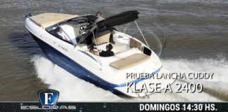 TV – HOY EN ESLORAS PRESENTAMOS LA KLASE 2400, UN CUDDY DE CASI 8 M DE ESLORA