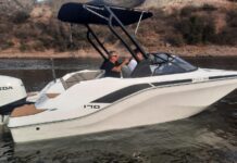 ADELANTO – SE LANZÓ AYER LA LANCHA PICCINI 170 EN CARLOS PAZ