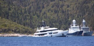 VIDEO: EL YATE ETHOS DE 47 METROS DE ESLORA HACE AGUA EN GRECIA