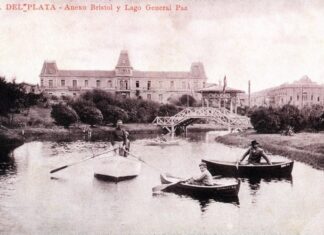 LA DESCONOCIDA HISTORIA DEL LAGO PARADISÍACO QUE EXISTIÓ EN EL CENTRO DE MAR DEL PLATA