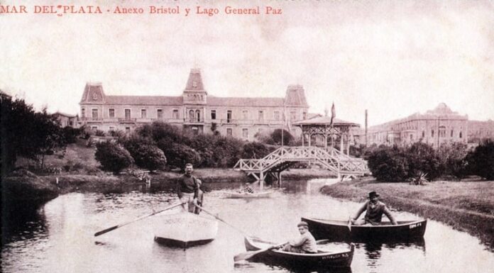 LA DESCONOCIDA HISTORIA DEL LAGO PARADISÍACO QUE EXISTIÓ EN EL CENTRO DE MAR DEL PLATA
