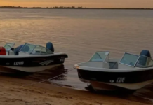 ROBARON DOS LANCHAS A GUÍAS DE PESCA Y LAS LLEVARON A PARAGUAY