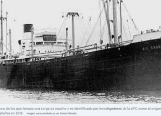 BARCOS NAZIS NAUFRAGADOS AMENAZAN LAS COSTAS DE BRASIL