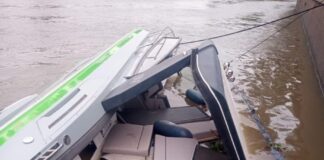SE HUNDIÓ UN BARCO EN EL DELTA (VIDEO)