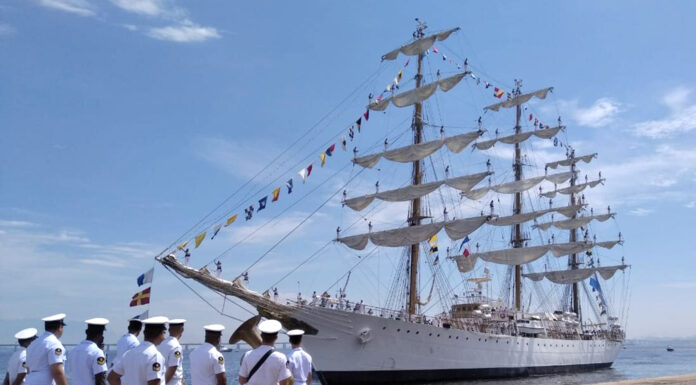 52° VIAJE DE INSTRUCCIÓN – LA FRAGATA ARA “LIBERTAD” SE DESPIDIÓ DE RÍO DE JANEIRO