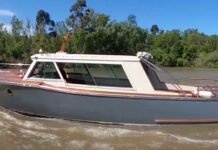 (VIDEO) “VINTAGE”, UN CLÁSICO DE 1946 CONSTRUIDO POR PAGLIETTINI PARA LA PREFECTURA NAVAL ARGENTINA