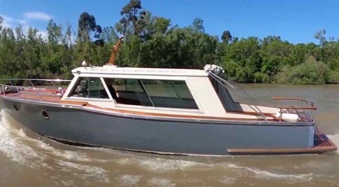 (VIDEO) “VINTAGE”, UN CLÁSICO DE 1946 CONSTRUIDO POR PAGLIETTINI PARA LA PREFECTURA NAVAL ARGENTINA