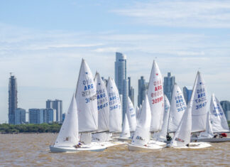 COMIENZA EL CAMPEONATO MUNDIAL DE SNIPE 2024 EN BUENOS AIRES