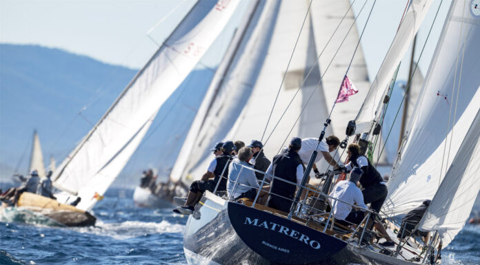 EL VELERO MATRERO SE LUCIÓ EN LA RIVIERA FRANCESA