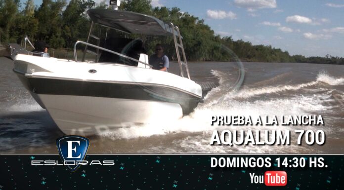 TV – HOY EN ESLORAS PRESENTAMOS LA LANCHA AQUALUM 700 Y SEGUIMOS EN EL SALÓN DE GÉNOVA