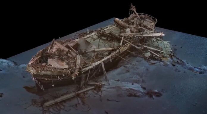 LAS EXTRAORDINARIAS IMÁGENES QUE MUESTRAN EL BARCO HUNDIDO EN LA ANTÁRTIDA DE LA EXPEDICIÓN DE SCHAKLETON COMO NUNCA ANTES SE HABÍA VISTO