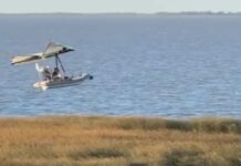 PREFECTURA CAPTURÓ UNA LANCHA VOLADORA QUE HACÍA MANIOBRAS PELIGROSAS EN EL RÍO DE LA PLATA