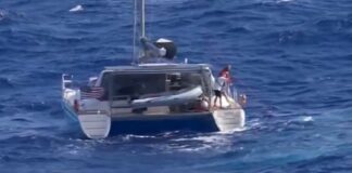 CRUCERO DE DISNEY RESCATÓ A CUATRO PERSONAS DE UN CATAMARÁN QUE SE HUNDÍA EN BERMUDAS