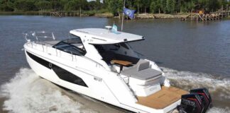 TV – HOY EN ESLORAS PRESENTAMOS EL SPORT CRUISER KLASE A 37 HT CON MOTORIZACIÓN FUERA DE BORDA