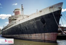 DE EMBLEMÁTICO TRANSATLÁNTICO A ARRECIFE ARTIFICIAL: EL SS UNITED STATES ZARPA EN SU ÚLTIMO VIAJE