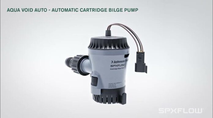 JHONSON PUMP MARINE PRESENTA UNA BOMBA DE ACHIQUE DE CARTUCHO AUTOMÁTICO