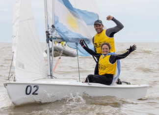 FINALIZÓ EL CAMPEONATO MUNDIAL DE SNIPE EN EL RÍO DE LA PLATA