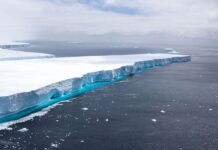 EL ICEBERG MÁS GRANDE DESPRENDIDO DE LA ANTÁRTIDA AVANZA HACIA LAS GEORGIAS DEL SUR