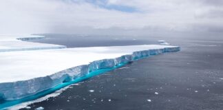 EL ICEBERG MÁS GRANDE DESPRENDIDO DE LA ANTÁRTIDA AVANZA HACIA LAS GEORGIAS DEL SUR