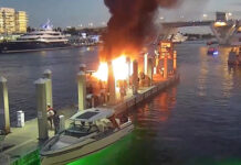 VIDEO – EXPLOTÓ UN YATE EN FORT LAUDERDALE EN LA PREVIA DE NAVIDAD Y CAUSÓ UN MUERTO