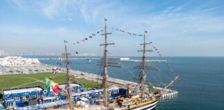 EL BUQUE ESCUELA ITALIANO “AMERIGO VESPUCCI” LLEGA POR PRIMERA VEZ A DOHA