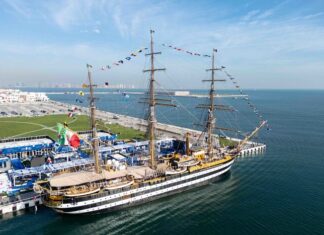 EL BUQUE ESCUELA ITALIANO “AMERIGO VESPUCCI” LLEGA POR PRIMERA VEZ A DOHA