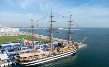 EL BUQUE ESCUELA ITALIANO “AMERIGO VESPUCCI” LLEGA POR PRIMERA VEZ A DOHA