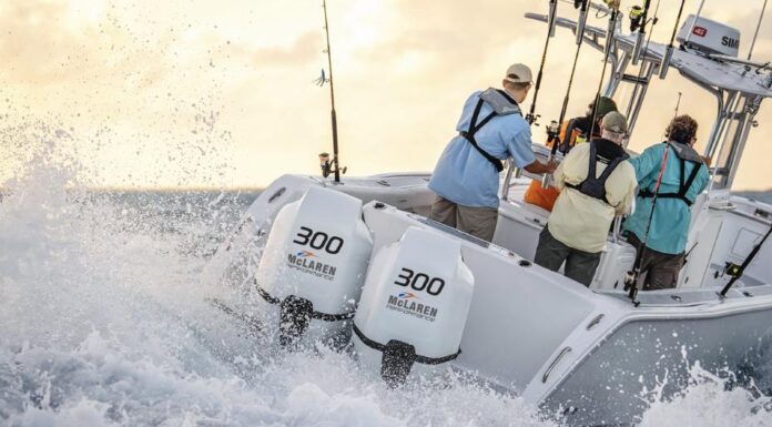 LINAMAR Y HONDA COLABORAN PARA PRODUCIR UN MOTOR FUERA DE BORDA MCLAREN DE 300 HP