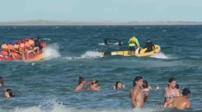 LAS GRUTAS: EL CONDUCTOR DE UNA “BANANA” QUEDÓ ATRAPADO EN LA HÉLICE DE LA LANCHA Y SUFRIÓ GRAVES HERIDAS