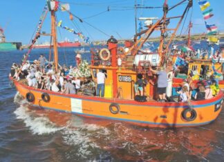 FIESTA DE LOS PESCADORES: SE PREPARAN LOS 97° FESTEJOS EN HONOR A SAN SALVADOR CON LA EMBLEMÁTICA PROCESIÓN NÁUTICA
