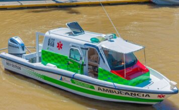 SAN FERNANDO INCORPORÓ UNA LANCHA AMBULANCIA PARA REFORZAR LOS HOSPITALES DEL DELTA