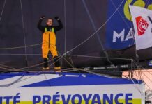 CHARLIE DALIN GANA LA VENDÉE GLOBE Y ESTABLECE UN NUEVO RÉCORD