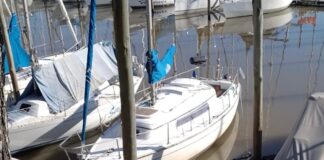 NAUFRAGÓ EL VELERO “ARION” CLASE BRIES DE 8 METROS EN EL RÍO DE LA PLATA