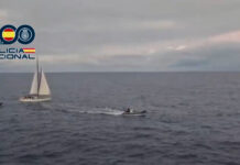VIDEO – IMPACTANTE INTERCEPCIÓN EN EL ATLÁNTICO: 600 KILOS DE DROGA EN UN VELERO CERCA DE TENERIFE