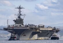 EL PORTAAVIONES USS HARRY S. TRUMAN SE VIO INVOLUCRADO EN UNA COLISIÓN CON UN BUQUE MERCANTE CERCA DE PORT SAID