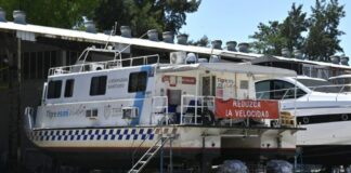 CONTINÚA LA PUESTA EN VALOR DEL CATAMARÁN SANITARIO DEL MUNICIPIO DE TIGRE