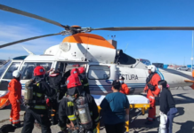VIDEO – EMERGENCIA EN EL MAR: PREFECTURA AEROEVACUÓ A UN TRIPULANTE EN UN RIESGOSO OPERATIVO