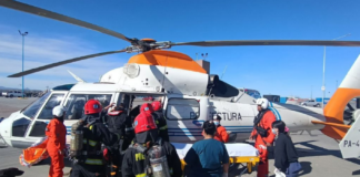 VIDEO – EMERGENCIA EN EL MAR: PREFECTURA AEROEVACUÓ A UN TRIPULANTE EN UN RIESGOSO OPERATIVO