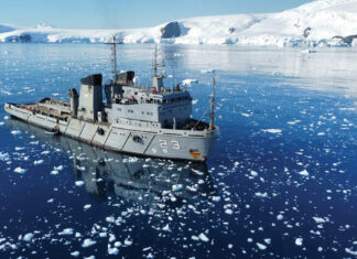 LA ARMADA ARGENTINA CONCRETÓ LA SEGUNDA ETAPA DE LA PATRULLA ANTÁRTICA NAVAL COMBINADA