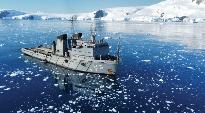 LA ARMADA ARGENTINA CONCRETÓ LA SEGUNDA ETAPA DE LA PATRULLA ANTÁRTICA NAVAL COMBINADA